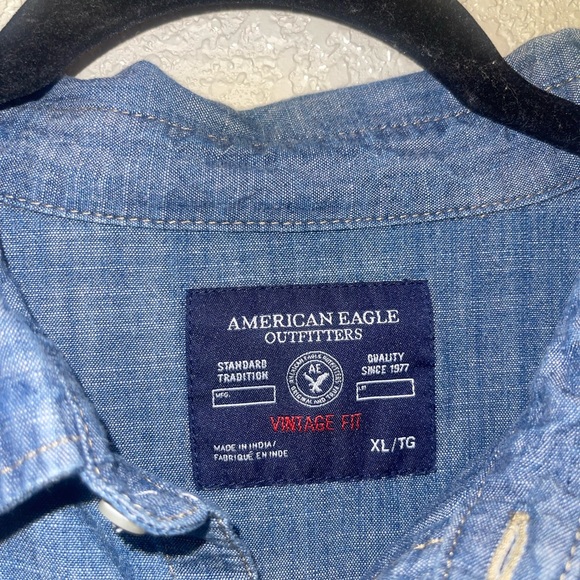 Custom Kansas City Heart KC Button Up Unisex Size XL Boho Western Vintage - Picture 8 of 8